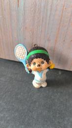 Mini monchichi aapje tennis 1979 vintage, Ophalen of Verzenden, Gebruikt