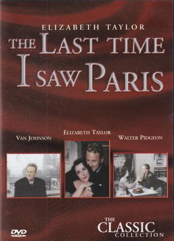 Te koop dvd the last time i saw paris (elizabeth taylor)