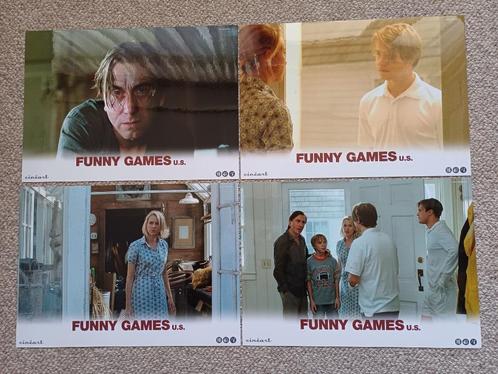 FUNNY   GAMES   U.S.   NED.     lobbycard set., Verzamelen, Posters, Nieuw, Film en Tv, A1 t/m A3, Verzenden