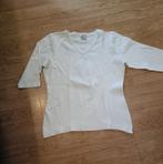 Shirt 3kwart mouw Miss Etam, Wit, Maat 42/44 (L), Ophalen of Verzenden, Zo goed als nieuw