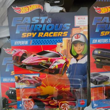 Hot Wheels Fast & Furious Spy Racers Hyperfin beschikbaar voor biedingen