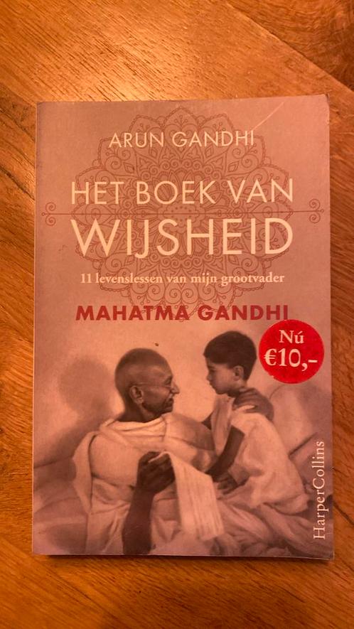 Arun Gandhi - Het boek van wijsheid, Boeken, Overige Boeken, Zo goed als nieuw, Ophalen of Verzenden