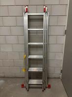 Ladder 3x6, 3,41 mtr, Doe-het-zelf en Verbouw, Ladders en Trappen, Ophalen of Verzenden, Zo goed als nieuw, Minder dan 2 meter