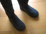Heerlijk warme grijze gebreide soklaarzen UGG 37 snazzeys, Hoge laarzen, UGG, Verzenden, Zo goed als nieuw