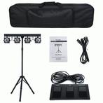 DJLicht 4x30W led par inclusief statief, Geluidgestuurd, ., Nieuw, Ophalen of Verzenden
