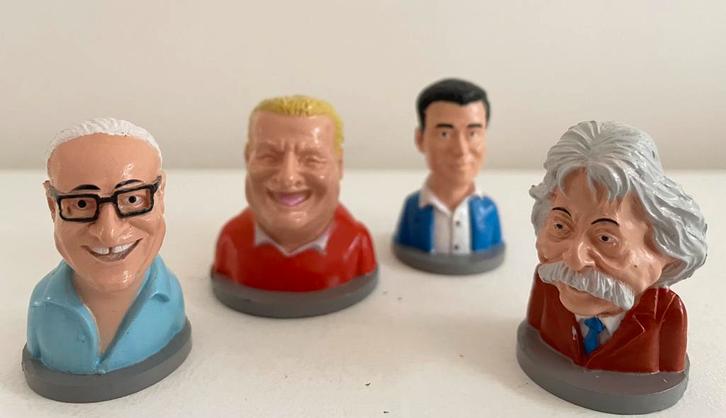 VI Vandaag Inside poppetjes origineel René Johan Wilfred Jan, Verzamelen, Poppetjes en Figuurtjes, Zo goed als nieuw, Ophalen of Verzenden