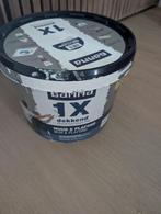 Pot verf 9016, ong. 8 liter, Doe-het-zelf en Verbouw, Verf, Beits en Lak, Ophalen, Gebruikt, 5 tot 10 liter, Wit