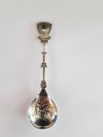 Lepeltje Zonnebloem, Verzilverd, Ophalen of Verzenden, Zo goed als nieuw, Metaal