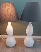 Ikea - Anne Nilsson - Ljusås Salbo - 2x Tafellamp, Ophalen of Verzenden, Zo goed als nieuw, Glas, Minder dan 50 cm