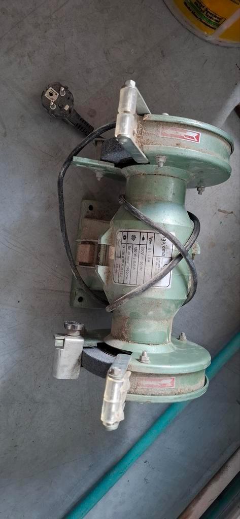 Elektrische Messen- en Beitelslijpmachine, Doe-het-zelf en Verbouw, Gereedschap | Slijpmachines, Gebruikt, Werkbankslijpmachine