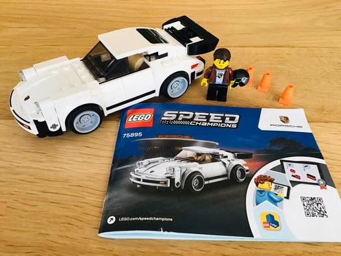 LEGO Speed Champions 75895, Porsche 911 Turbo 3.0, ZGAN, Kinderen en Baby's, Speelgoed | Duplo en Lego, Zo goed als nieuw, Lego