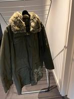 Groene winterjas met print ( damesjas), Ophalen, Zo goed als nieuw, Overige maten, Groen