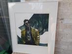 Ed van der Kooy - Man met Bril, Waiting for the Catalina, Antiek en Kunst, Kunst | Litho's en Zeefdrukken, Ophalen