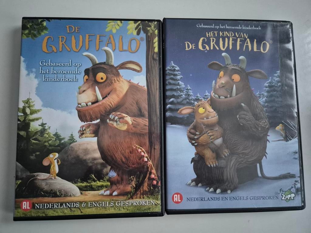 Gruffalo DVD Set - Nederlands gesproken, Avontuur, Alle leeftijden, Boxset, Ophalen of Verzenden