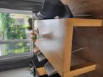 Eetkamertafel, Huis en Inrichting, Tafels | Eettafels, Ophalen, Eikenhout, 50 tot 100 cm, Zo goed als nieuw