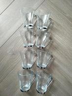 Vitrosax Italy design theeglazen, Huis en Inrichting, Keuken | Servies, Ophalen of Verzenden, Zo goed als nieuw, Overige stijlen