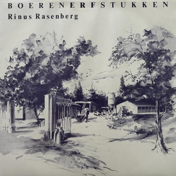 LP:Rinus Rasenberg – Boerenerfstukken, Cd's en Dvd's, Vinyl | Nederlandstalig, Gebruikt, Streekmuziek, 12 inch, Ophalen of Verzenden