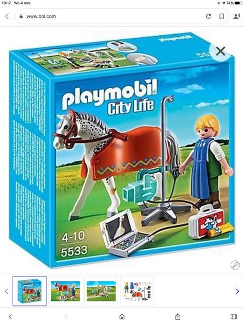 Playmobil Country 5533 Radioloog met Appaloosa, Kinderen en Baby's, Speelgoed | Playmobil, Complete set, Ophalen of Verzenden