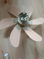 Mooie plafondventilator met lamp, Ophalen, Gebruikt, Modern, Minder dan 50 cm