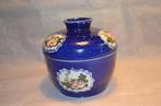 Twee polychrome dekselpotten China 20e eeuw., Ophalen of Verzenden