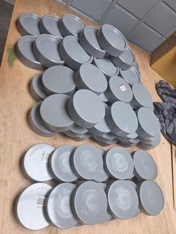  partijtje pvc lijmdoppen. beschikbaar voor biedingen