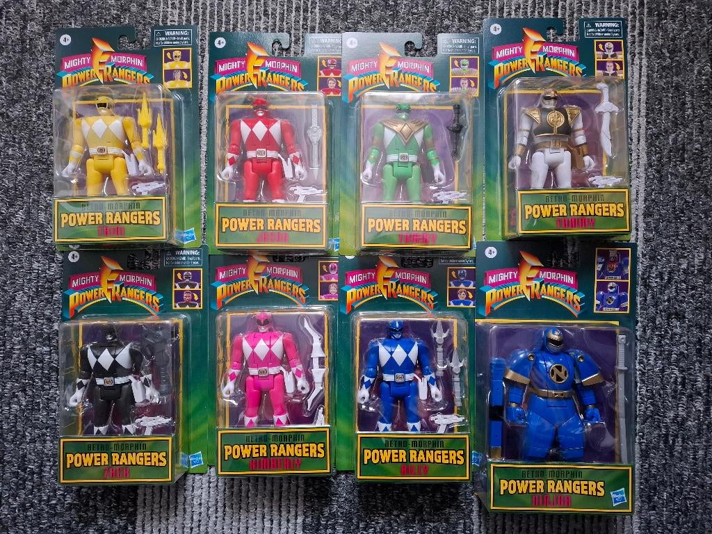 Power Rangers Flip Heads Hasbro figuren ( Nieuw ), Verzenden, Nieuw