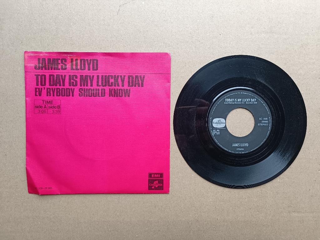 Single: James Lloyd - To Day Is My Lucky Day (1972), Verzenden, Gebruikt, 7 inch, Pop