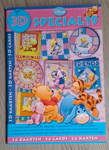 Disney Baby Winnie de Poeh 3D Kaarten Maken beschikbaar voor biedingen