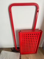 Rood stellingkastje, Ophalen, Zo goed als nieuw