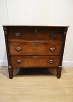 Antieke Hollandse Empire ladenkast, Ophalen of Verzenden