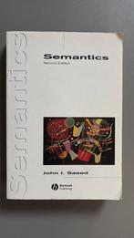 Semantics John I. Saeed 2th edition, Gelezen, Overige wetenschappen, John I. saeed, Ophalen of Verzenden