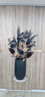 Hotel chique bloemstuk zwart goud, ., Nieuw, Ophalen of Verzenden, .