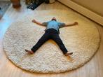 Wool Pile - dik wollen kleed, Huis en Inrichting, Stoffering | Tapijten en Kleden, Gebruikt, Wit, Rond, 200 cm of meer