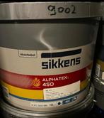 2x 10 ltr sikkens Alphatex 4SO ral 9002 foto 2 is de kleur, Doe-het-zelf en Verbouw, Verf, Beits en Lak, Ophalen of Verzenden