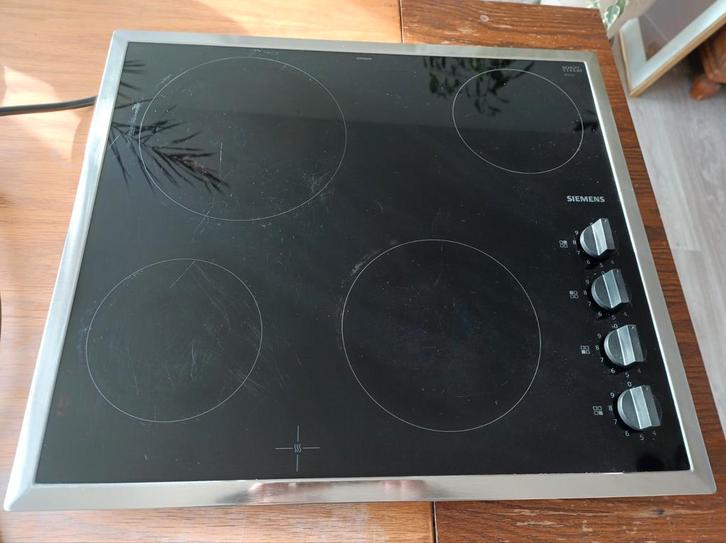 Siemens ET645CEA1E Keramische Kookplaat, Witgoed en Apparatuur, Kookplaten, Gebruikt, Inbouw, Keramisch, 4 kookzones, Ophalen