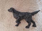 Antiek gietijzeren beeld van een hond, Antiek en Kunst, Kunst | Beelden en Houtsnijwerken, Ophalen of Verzenden