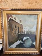 Schilderij Zwanenburg, Antiek en Kunst, Kunst | Schilderijen | Klassiek, Ophalen