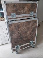Prachtige custom Flightcase voor 4X12 en head., Ophalen, Zo goed als nieuw, Overige instrumenten, Flightcase