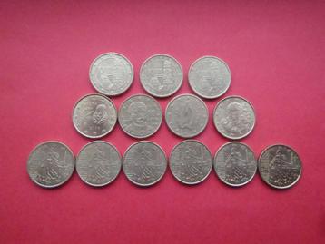 Lot 10 Eurocenten Griekenland, Ierland, Italië en Spanje.   beschikbaar voor biedingen