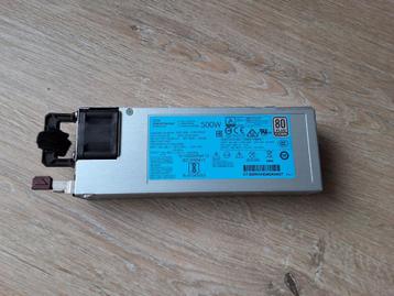 HPE server power supply unit 500w  beschikbaar voor biedingen
