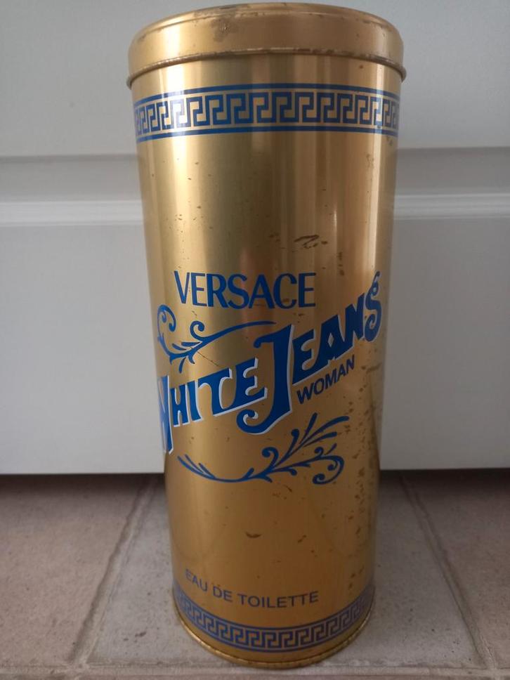 Versace vintage groot opbergblik collectors item/H 31cm, Antiek en Kunst, Antiek | Overige Antiek, Ophalen of Verzenden