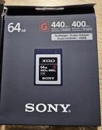 3x Sony 64GB XQD G-series High Speed 440MB/s geheugenkaart, XQD, 64 GB, Fotocamera, SONY