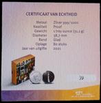 Liesbeth List, 1 troy ounce munt ter nagedachtenis [ 2021], Vóór koninkrijk, Setje, Zilver, Overige waardes