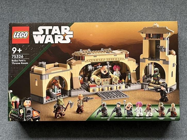 Lego 75326 Star Wars Boba Fett's Throne Room NIEUW SEALED, Kinderen en Baby's, Speelgoed | Duplo en Lego, Nieuw, Lego, Complete set
