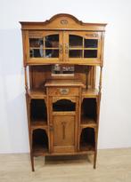 Art Deco buffetkastje, Gebruikt, Eikenhout, 150 tot 200 cm, 25 tot 50 cm