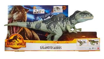 Jurassic World Dominion Giganotosaurus met DNA beschikbaar voor biedingen