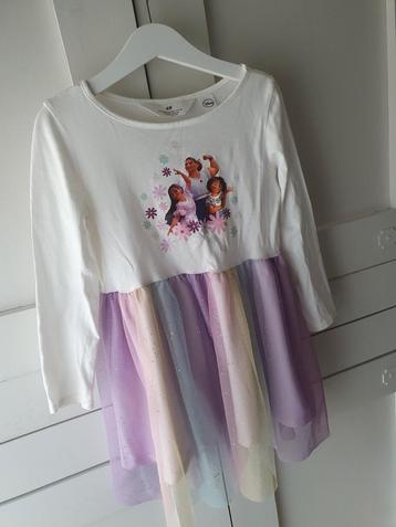 Encanto Tricot jurk met tulen rok maat 110 beschikbaar voor biedingen