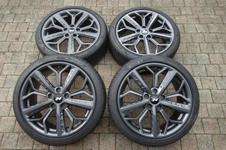 Hyundai i20 N - Nieuwe 18 inch velgen en banden, Auto-onderdelen, Banden en Velgen, Banden en Velgen, Zomerbanden, 18 inch, 215 mm