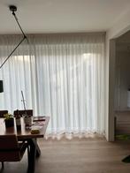 Gordijnen met gordijnrails, Huis en Inrichting, Stoffering | Gordijnen en Lamellen, Ophalen, Zo goed als nieuw, 200 cm of meer