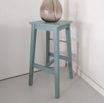 IKEA Zuil Pilaar Tafeltje Bijzettafel Barkruk Hout Groen, Ophalen